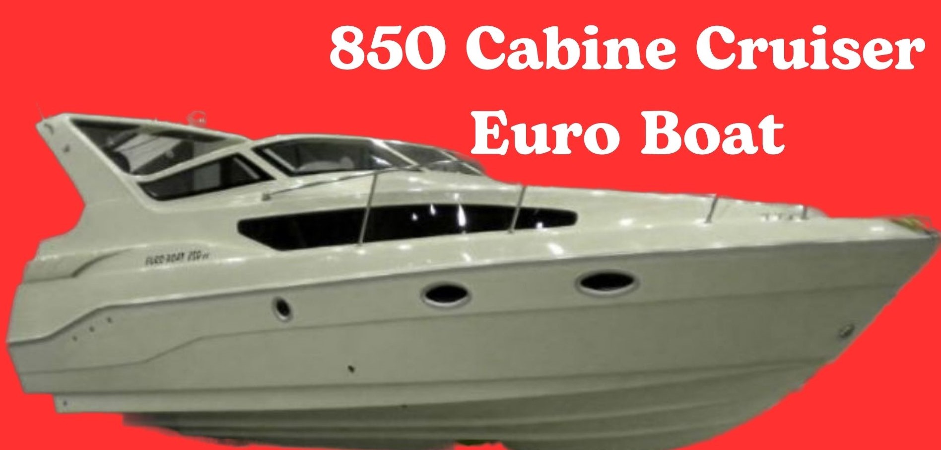850  Cabin Cruiser Tekne